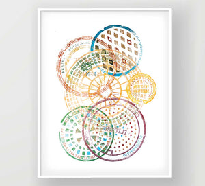 Indy Street Print
